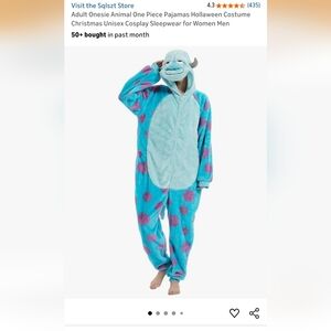 Monsters Inc Costume/Onsie